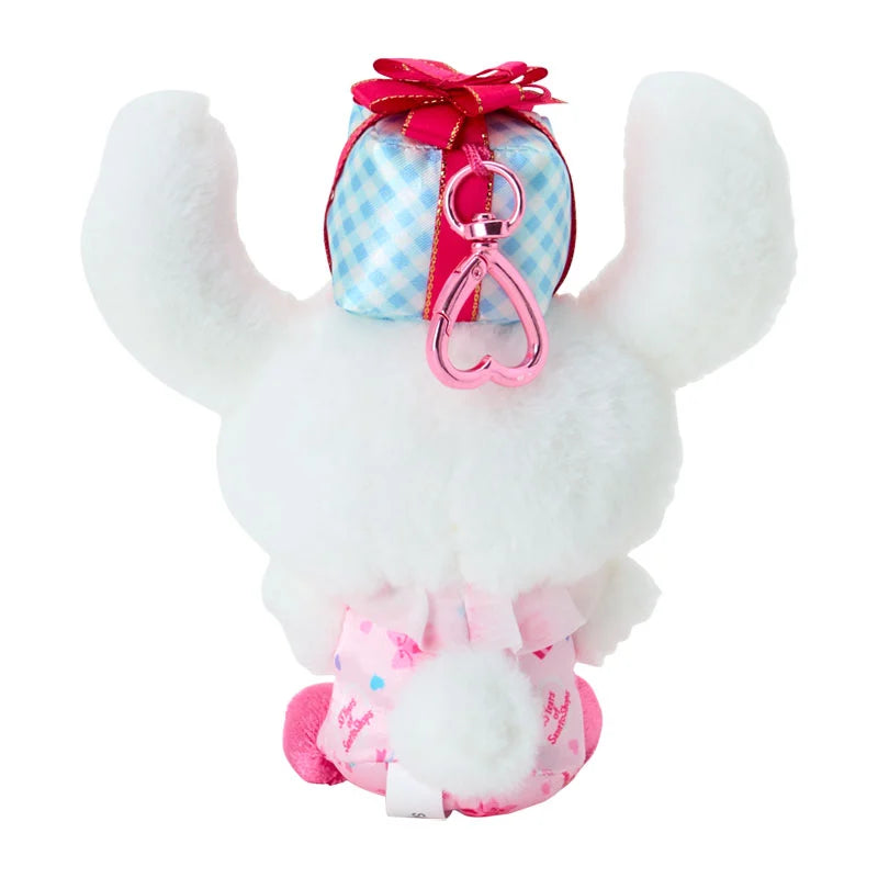 Sanrio Japan -  Sanrio Shops 55th anniversary - Cinnamoroll Plush Keychain (wrapping paper)