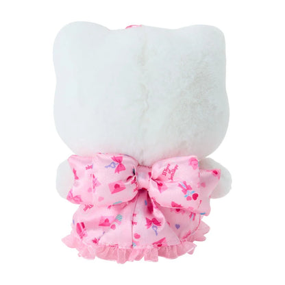 Sanrio Japan -  Sanrio Shops 55th anniversary - Hello Kitty Plush Keychain (wrapping paper)