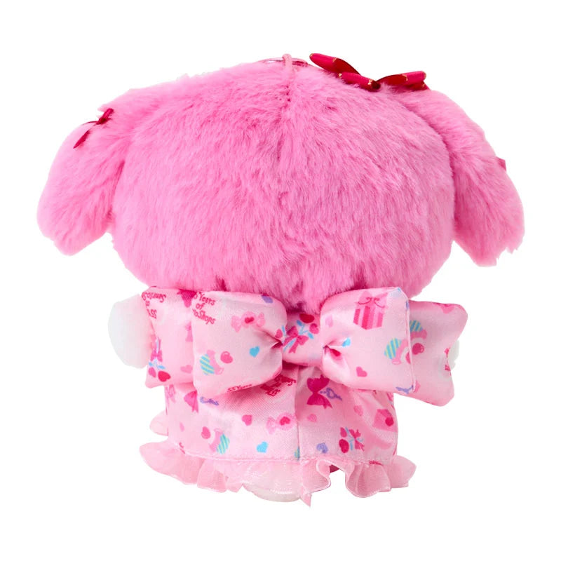 Sanrio Japan -  Sanrio Shops 55th anniversary - My Melody Plush Keychain (wrapping paper)