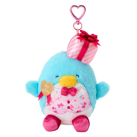 Sanrio Japan -  Sanrio Shops 55th anniversary - Tuxedo Sam Plush Keychain (wrapping paper)