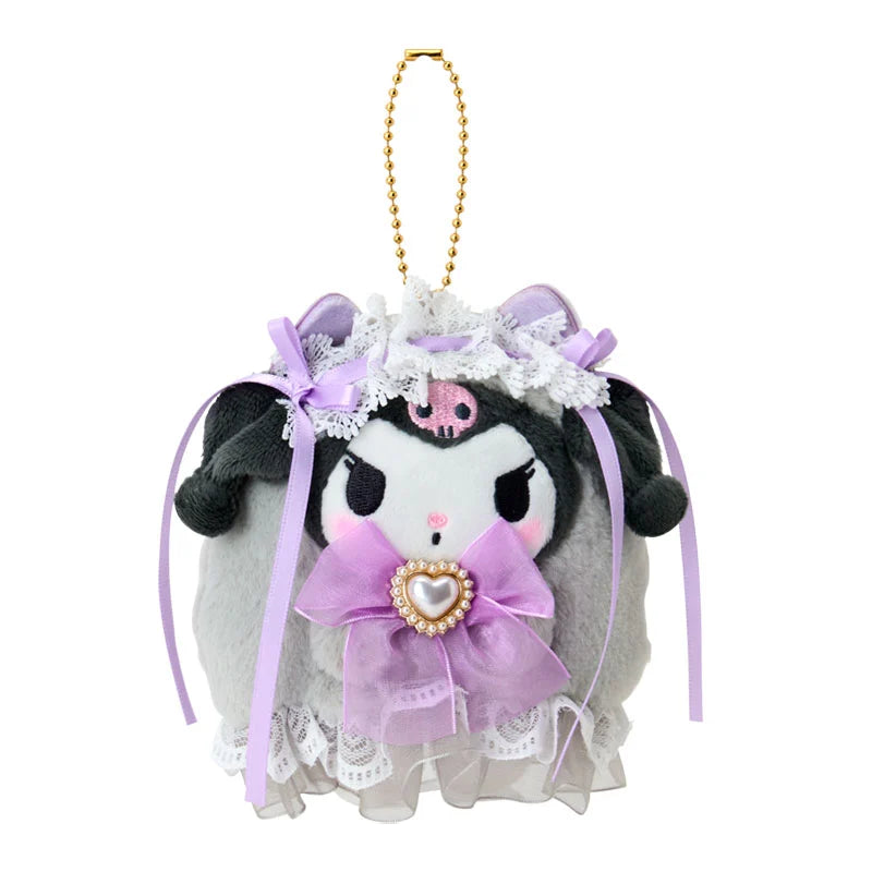Sanrio Japan - Kuromi Plush Keychain - Lolita Ghost