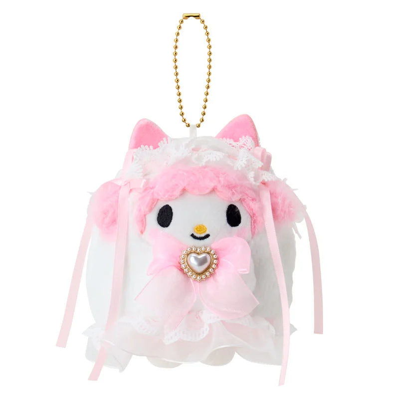 Sanrio Japan - My Sweet Piano - Plush Keychain - Lolita Ghost