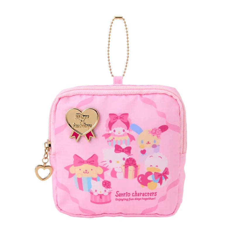 Sanrio Japan -  Sanrio Shops 55th anniversary - Sanrio Characters - ECO Bag with Case (wrapping paper)