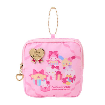 Sanrio Japan -  Sanrio Shops 55th anniversary - Sanrio Characters - ECO Bag with Case (wrapping paper)
