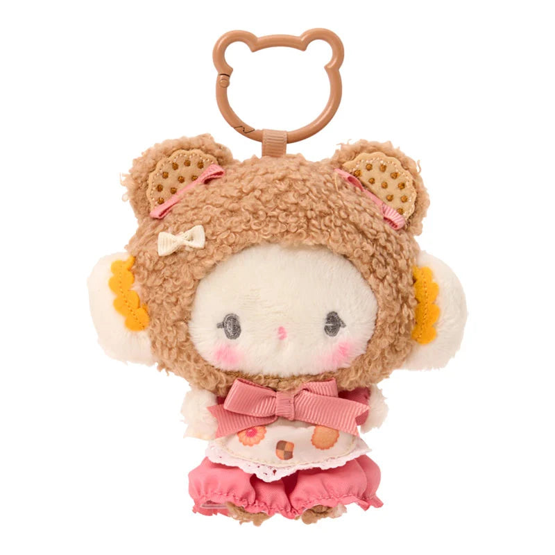 Sanrio Japan - Cookie Fluffy Bear - Kogimyun Plush Keychain