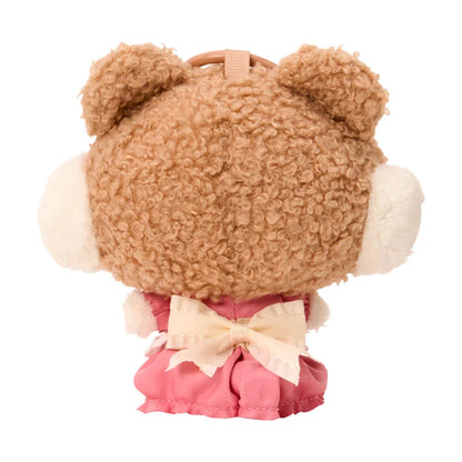 Sanrio Japan - Cookie Fluffy Bear - Kogimyun Plush Keychain