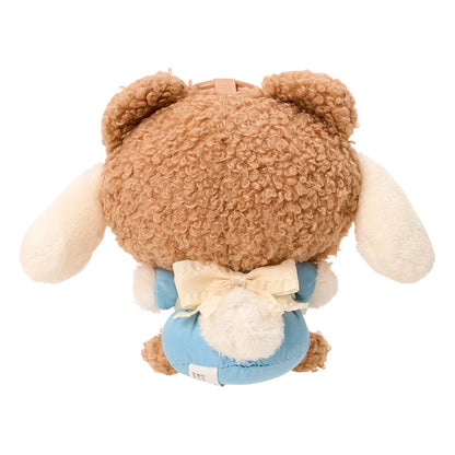 Sanrio Japan - Cookie Fluffy Bear - Cinnamoroll Plush Keychain