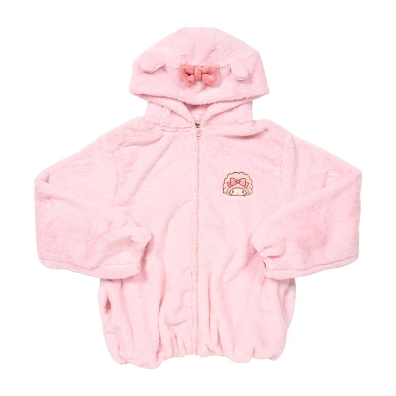 Sanrio Japan - My Sweet Piano - Zip-up Fleece Hoodie